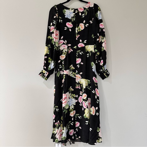 Yumi Kim Marlo Floral Midi Dress Black Size S NWT - Picture 8 of 13